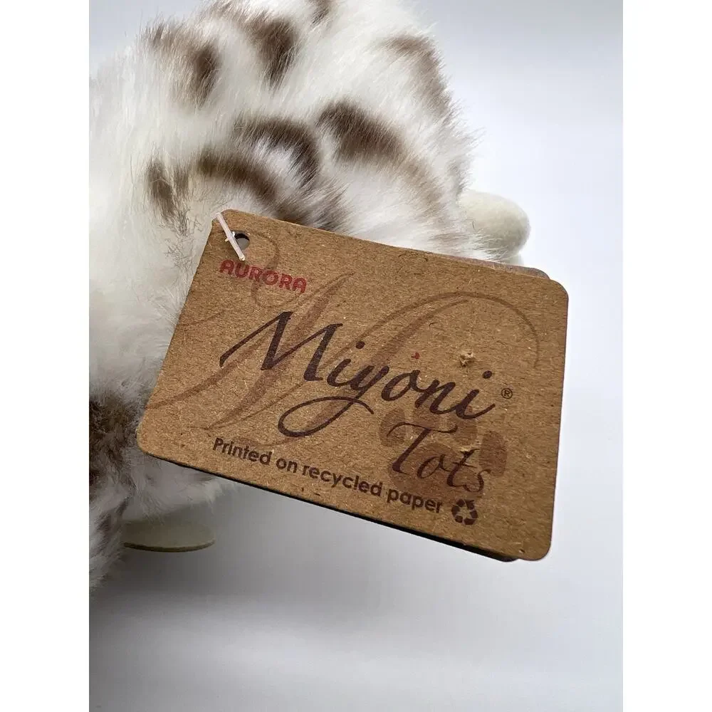 Miyoni Tots by Aurora Plush Snowy Owlet 10